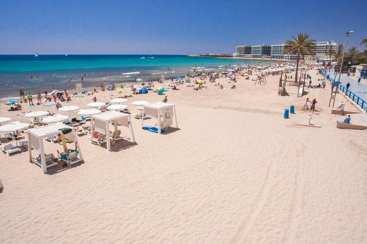 Large Apartment With Large And Sunny Terrace - Garden & Outdoor Gym , Alicante Center Exterior photo